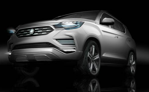 SsangYong's All-New Rexton Previews In Paris