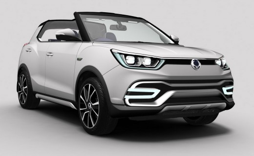 SsangYong XIV Concepts Preview X100 SUV In Paris