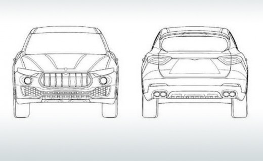 Maserati Levante SUV Revealed In Patent Application Images