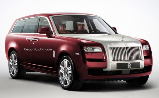 Rolls-Royce SUV Rendered, Yet One More Guess