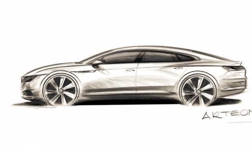 2017 Volkswagen Arteon Teased | New Flagship Due Late 2017