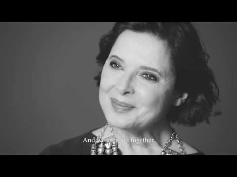 BTS - Shooting Isabella Rossellini for LANCOME