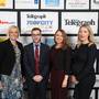 Maeve Fisher, Emma Hunt, Michael Irwin, Joanne Mulholland and Caroline Glover pictured at the Belfast Telegraph Property Awards 2016 at the Ramada Hotel, Shaws Bridge, Belfast.