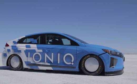 254km/h Hyundai Ioniq Sets Hybrid Land Speed Record