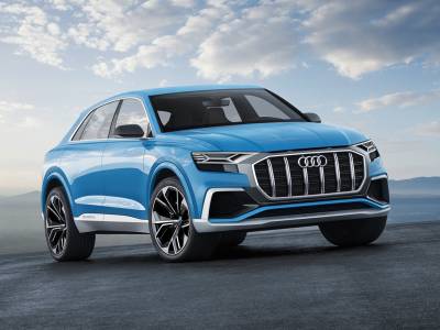 New Flagship Audi Q8 Concept Unveiled At Detroit Motor Show