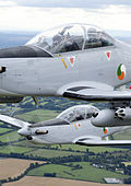 Close up of Irish Air Corps Pilatus PC-9 in flight.jpg