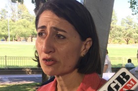 Premier Gladys Berejiklian and Deputy Premier John Barilaro announce the NSW government's new cabinet in Queanbeyan. 