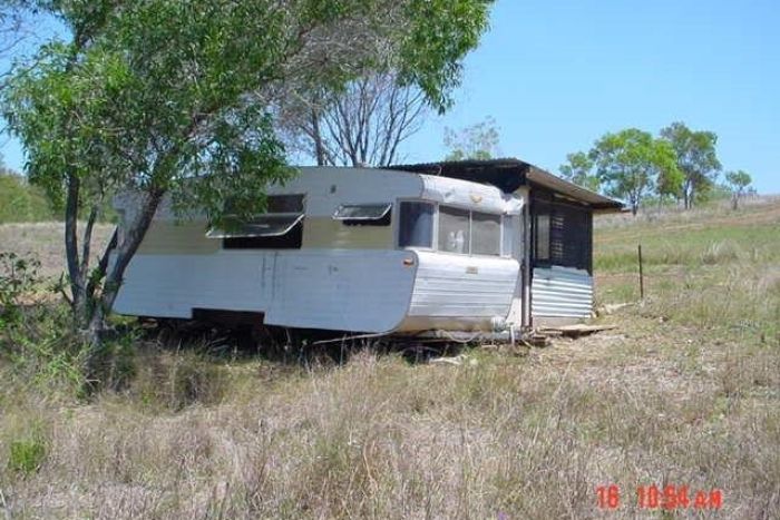 Caravan where 21-year-old Melbourne man Marc Mietus was staying in Booyal in Queensland's Wide Bay region in 2000.