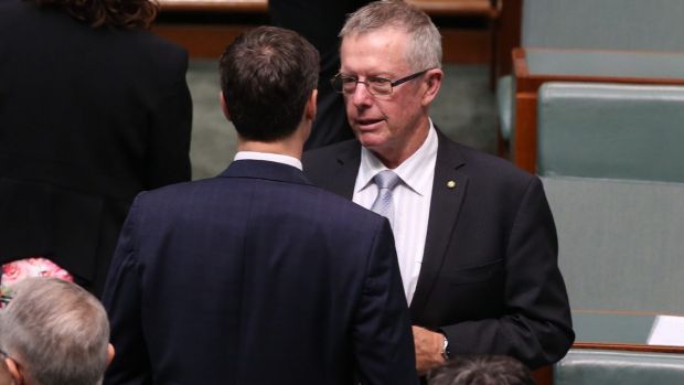 Mark Coulton in Parliament House.