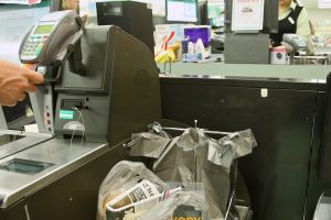 The way of the future? Self-service checkouts.