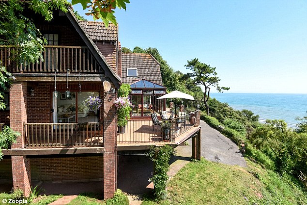 The stunning sea views can be enjoyed from the property's large - and private - terrace area