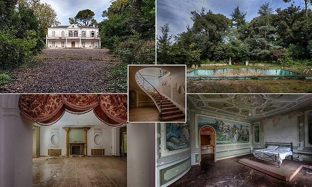 The haunting images of an abandoned Italian villa 