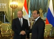 Egypt’s al-Sisi and Putin Pledge Common Front against Terrorism