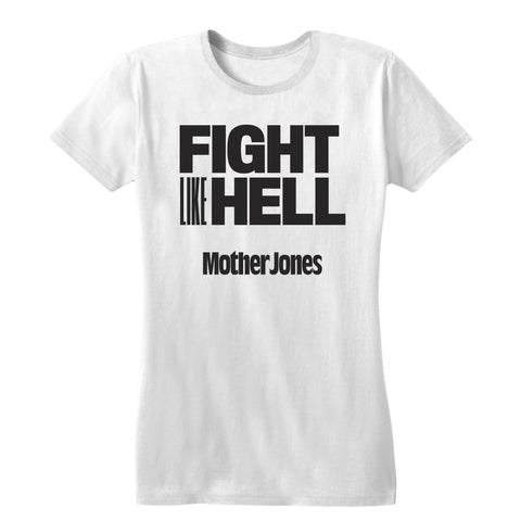 Fight Like Hell (Black Print) Women's Tee