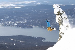 Whitefish, Montana, offers amazing bowl and tree skiing.