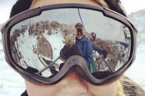 Snow selfie.