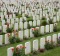The Tyne Cot Commonwealth War Graves Cemetery in Leper, Belgium.