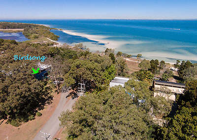 "Birdsong" from the air overlooking Buckley's Hole & Pumicestone Passage