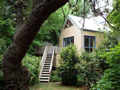 Back garden view to house