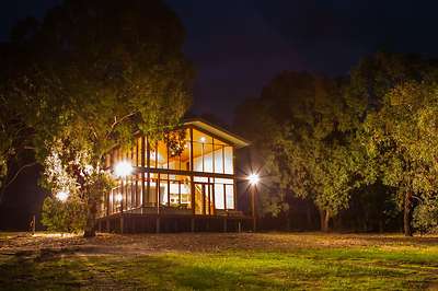 Rotherlea Lodge at night- courtesy of Andrew Day