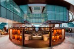 The new Emirates business class lounge at Dubai International Airport.