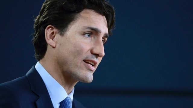 Canada's Prime Minister Justin Trudeau said his country would welcome those fleeing war and persecution. 