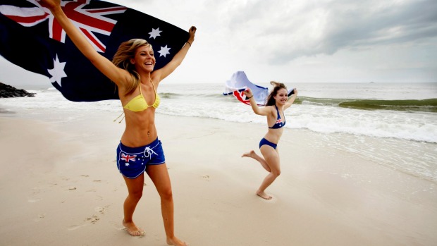 Patriotism is on the rise in Australia.