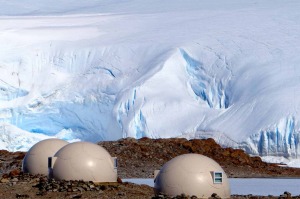 White Desert camp, Antarctica.
