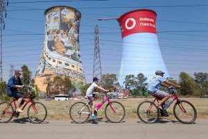 Orlando Towers were once part of a coal-fired power plant. They are now used for concerts and adventure sports.