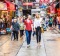 The market shopping in Hong Kong.