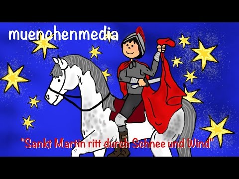 Sankt Martin ritt durch Schnee und Wind - Kinderlieder zum Mitsingen - Laternenlied - Martinssingen