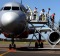 Passengers always board and disembark planes from the left hand side.