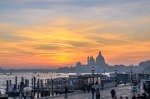 Late afternoon in Venice, was about 2 degrees.