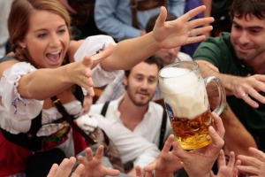 Millions of beer drinkers from around the world will come to the Bavarian capital of Munich, Germany, over the next two ...