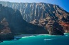 The Napali coast