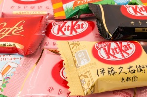 No time for a break: Japan has more than 300 flavours of Kit Kat.