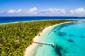 Cossies Beach, Cocos (Keeling) Islands.