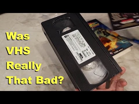 VHS Tapes - Were they as bad as we remember?