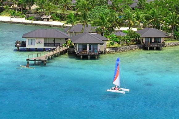 Warwick Le Lagon resort on Vanuatu's main island.