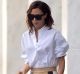 NEW YORK, NY - SEPTEMBER 14: Victoria Beckham is seen in midtown on September 14, 2016 in New York City. (Photo by Alo ...