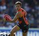 Sought-after: Josh Kelly is leaning towards signing a two-year contract extension with the Giants.