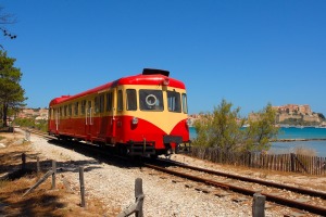 Corsica's tramway de la balagne.