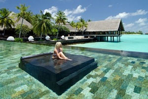 The pool at One&Only Reethi Rah. 
