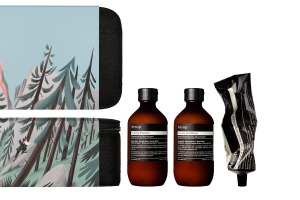 Aesop's Christmas packs are new in store.