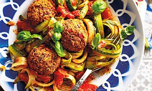 Recipe: Courgetti and veggie meatballs