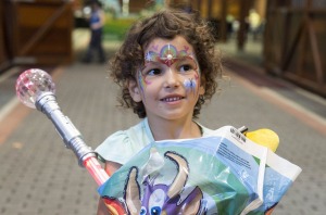 Five-year-old Kyleah Tangye, from Sydney's Westmead Children's Hospital, who was given one of the first of this year's ...