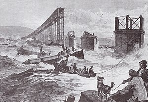 Contemporary illustration of the search after the disaster