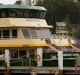 The Catherine Hamlin at Balmain shipyard.