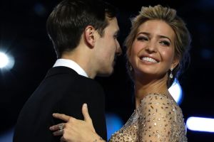 Ivanka Trump and her husband Jared Kushner dance at the Freedom Ball.