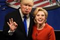 It wasn't meant to be Donald Trump in office, says Alec Baldwin as he continues his spoof on SNL with Kate McKinnon as ...